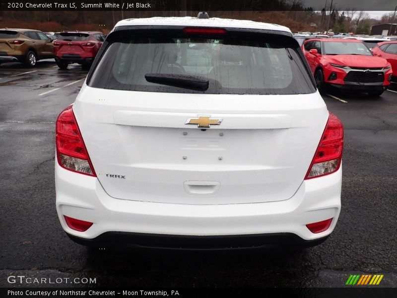Summit White / Jet Black 2020 Chevrolet Trax LS