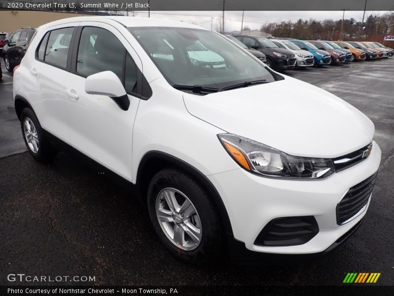 Summit White / Jet Black 2020 Chevrolet Trax LS