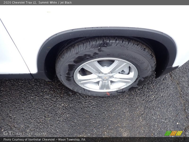 Summit White / Jet Black 2020 Chevrolet Trax LS