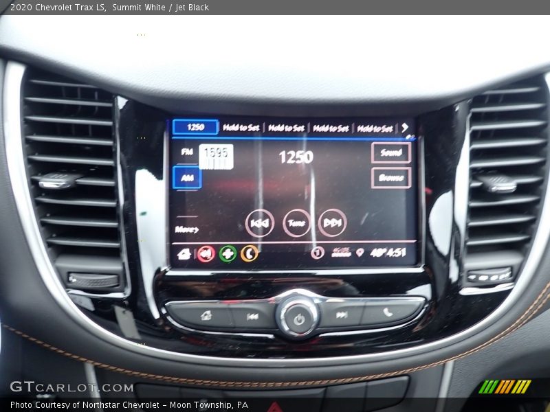 Summit White / Jet Black 2020 Chevrolet Trax LS