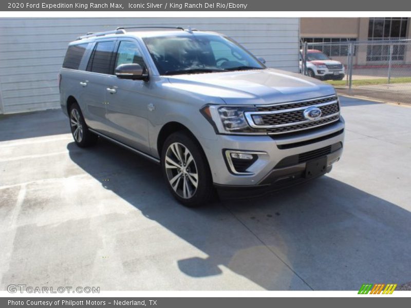 Iconic Silver / King Ranch Del Rio/Ebony 2020 Ford Expedition King Ranch Max
