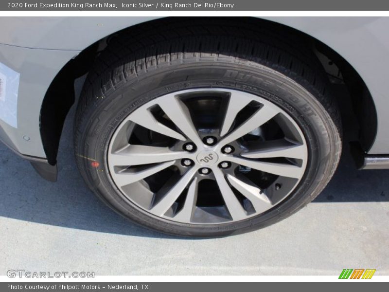Iconic Silver / King Ranch Del Rio/Ebony 2020 Ford Expedition King Ranch Max
