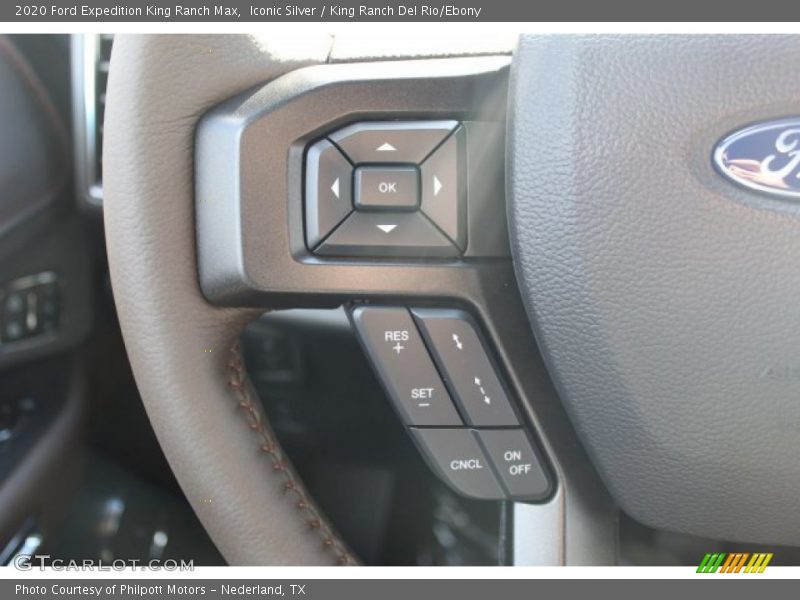 Iconic Silver / King Ranch Del Rio/Ebony 2020 Ford Expedition King Ranch Max