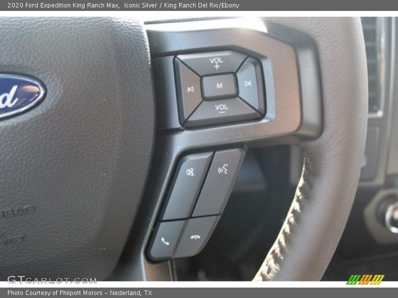 Iconic Silver / King Ranch Del Rio/Ebony 2020 Ford Expedition King Ranch Max