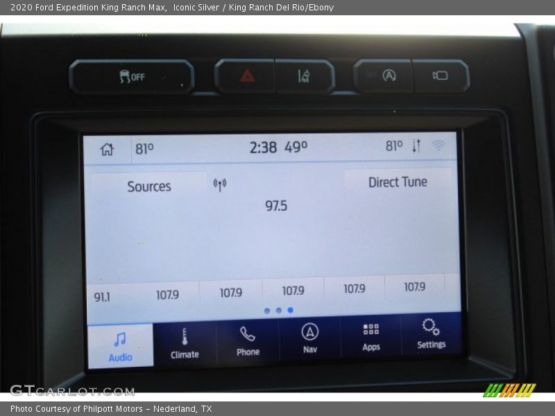 Iconic Silver / King Ranch Del Rio/Ebony 2020 Ford Expedition King Ranch Max