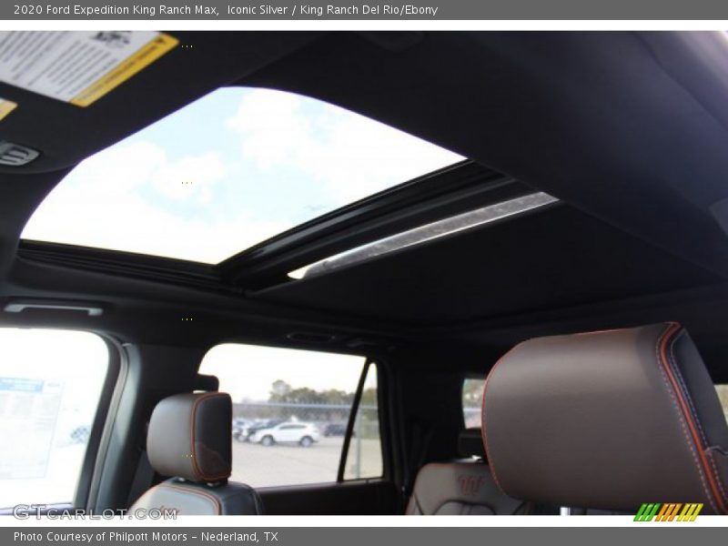 Iconic Silver / King Ranch Del Rio/Ebony 2020 Ford Expedition King Ranch Max