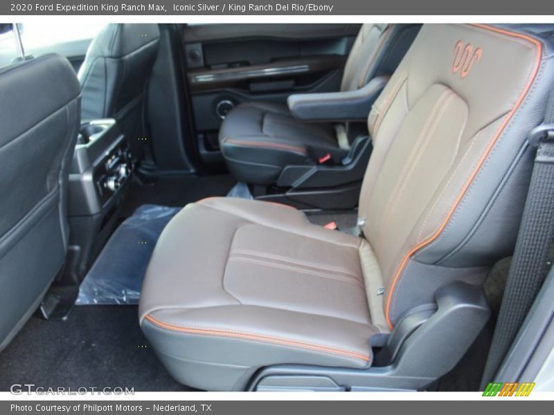 Iconic Silver / King Ranch Del Rio/Ebony 2020 Ford Expedition King Ranch Max