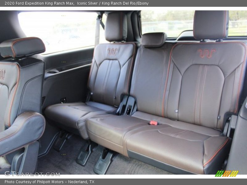 Iconic Silver / King Ranch Del Rio/Ebony 2020 Ford Expedition King Ranch Max