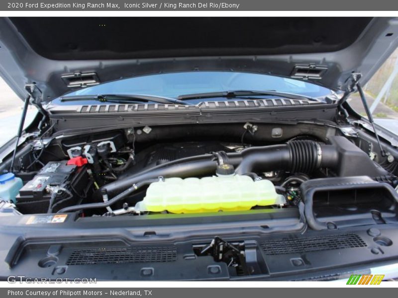 Iconic Silver / King Ranch Del Rio/Ebony 2020 Ford Expedition King Ranch Max