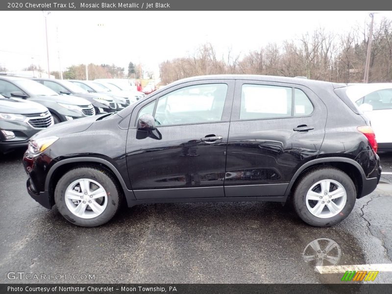 Mosaic Black Metallic / Jet Black 2020 Chevrolet Trax LS