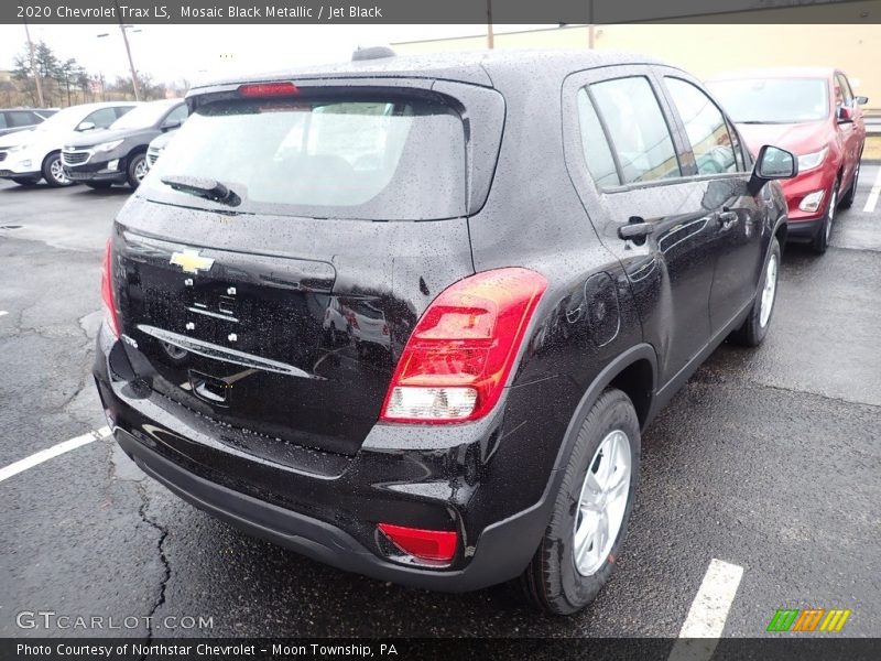 Mosaic Black Metallic / Jet Black 2020 Chevrolet Trax LS