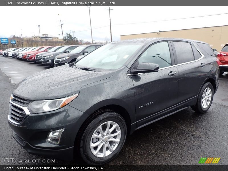 Nightfall Gray Metallic / Jet Black 2020 Chevrolet Equinox LT AWD