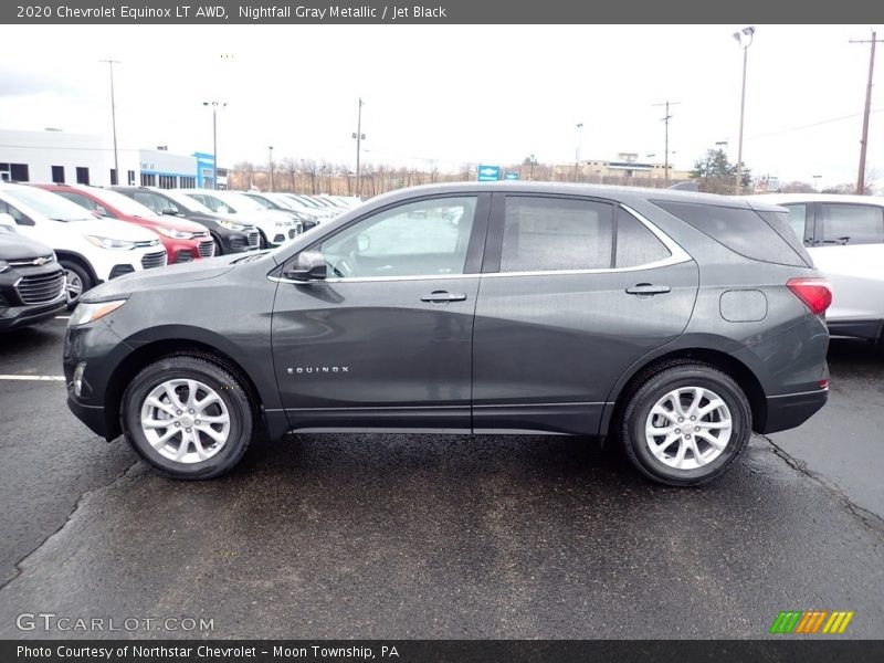 Nightfall Gray Metallic / Jet Black 2020 Chevrolet Equinox LT AWD