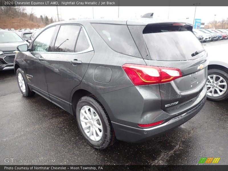 Nightfall Gray Metallic / Jet Black 2020 Chevrolet Equinox LT AWD