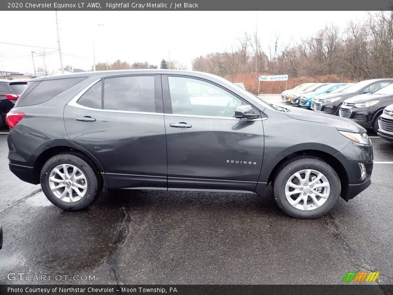 Nightfall Gray Metallic / Jet Black 2020 Chevrolet Equinox LT AWD