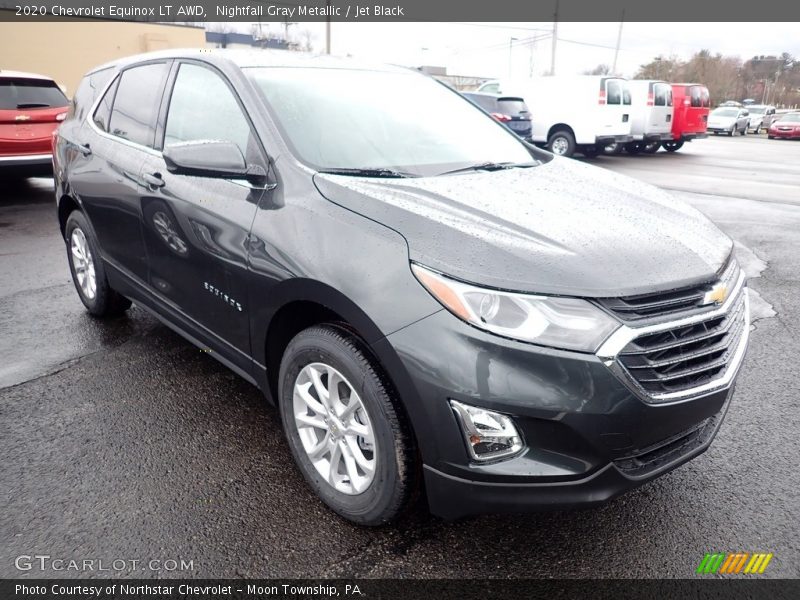 Nightfall Gray Metallic / Jet Black 2020 Chevrolet Equinox LT AWD