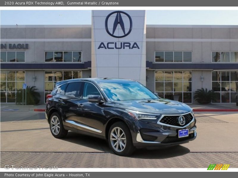 Gunmetal Metallic / Graystone 2020 Acura RDX Technology AWD