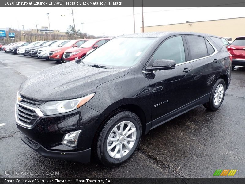 Mosaic Black Metallic / Jet Black 2020 Chevrolet Equinox LT AWD