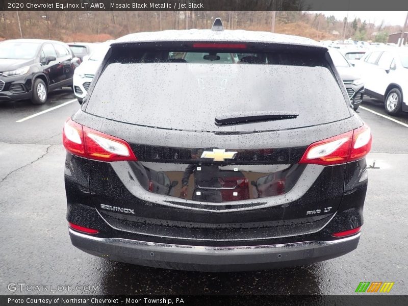 Mosaic Black Metallic / Jet Black 2020 Chevrolet Equinox LT AWD