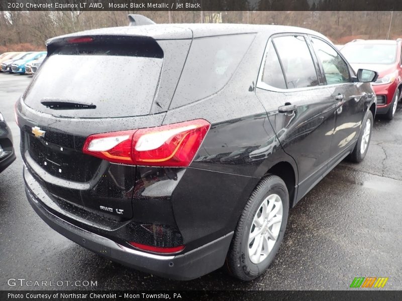 Mosaic Black Metallic / Jet Black 2020 Chevrolet Equinox LT AWD
