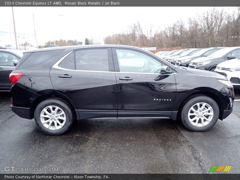 Mosaic Black Metallic / Jet Black 2020 Chevrolet Equinox LT AWD