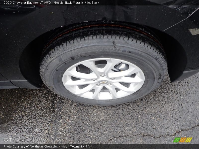 Mosaic Black Metallic / Jet Black 2020 Chevrolet Equinox LT AWD