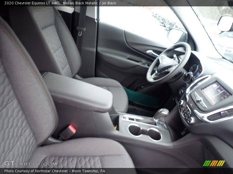 Mosaic Black Metallic / Jet Black 2020 Chevrolet Equinox LT AWD
