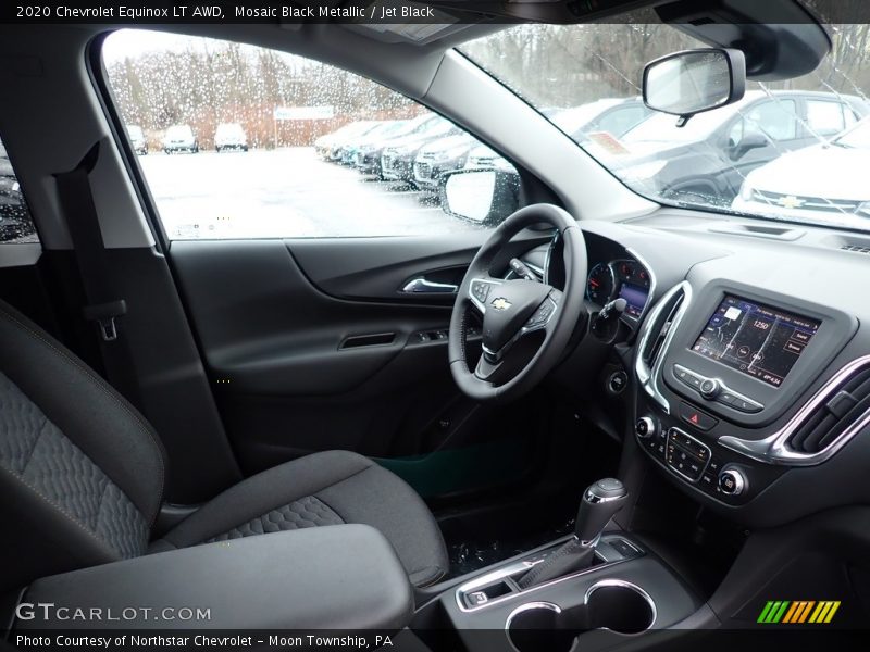 Mosaic Black Metallic / Jet Black 2020 Chevrolet Equinox LT AWD