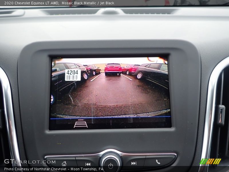 Mosaic Black Metallic / Jet Black 2020 Chevrolet Equinox LT AWD