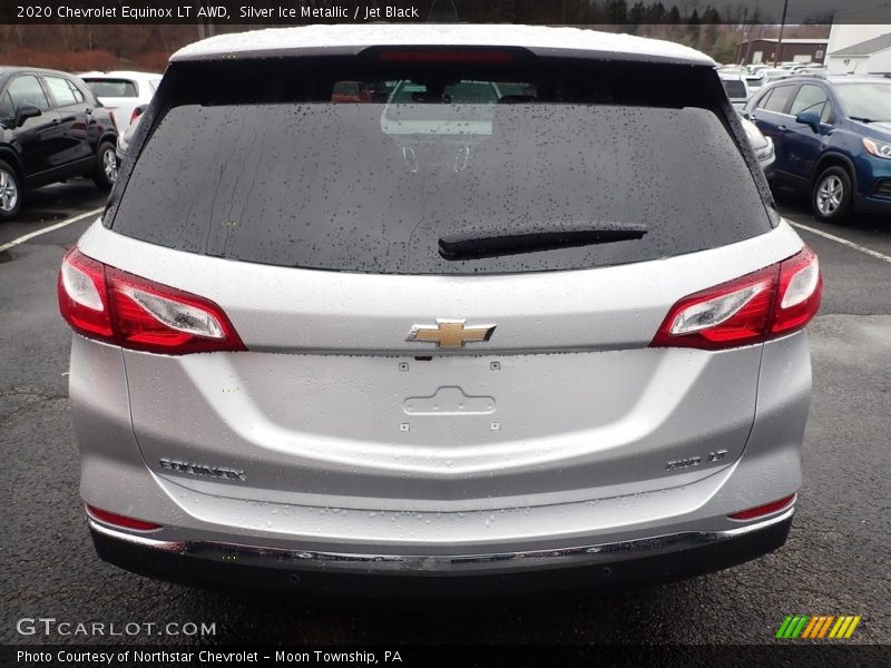 Silver Ice Metallic / Jet Black 2020 Chevrolet Equinox LT AWD