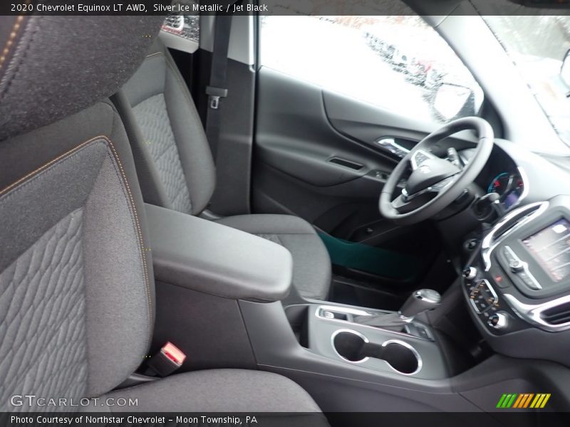Silver Ice Metallic / Jet Black 2020 Chevrolet Equinox LT AWD