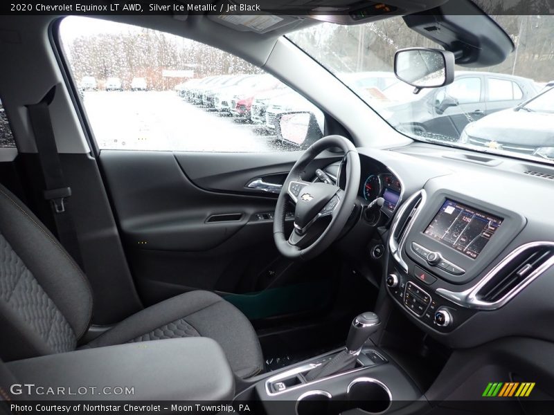 Silver Ice Metallic / Jet Black 2020 Chevrolet Equinox LT AWD