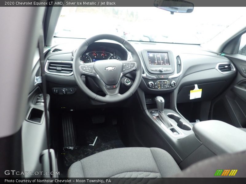 Silver Ice Metallic / Jet Black 2020 Chevrolet Equinox LT AWD
