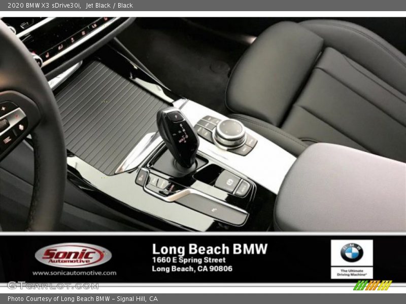Jet Black / Black 2020 BMW X3 sDrive30i