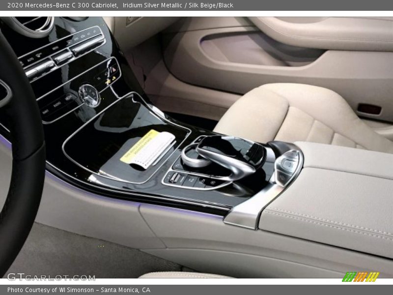 Iridium Silver Metallic / Silk Beige/Black 2020 Mercedes-Benz C 300 Cabriolet