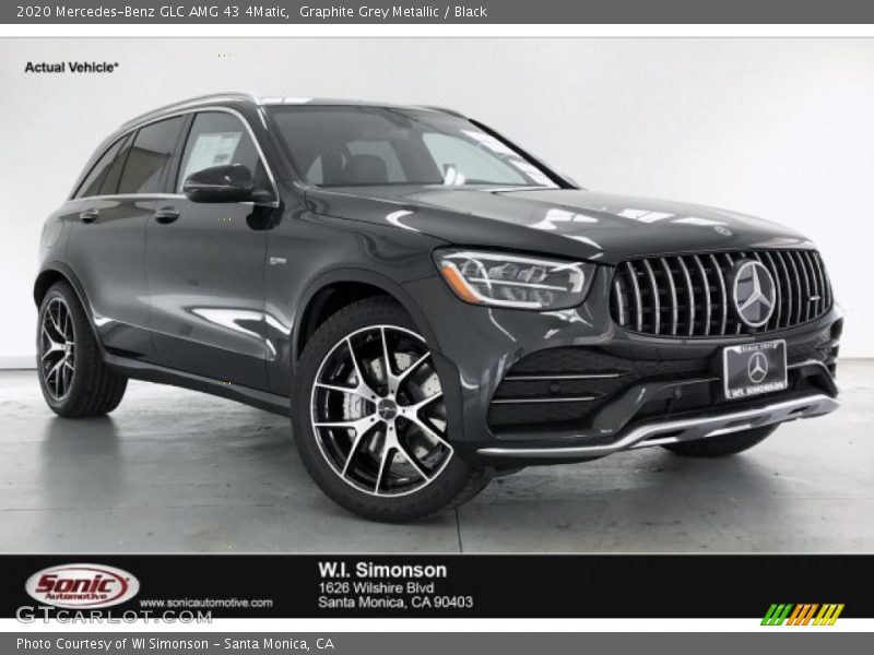 Graphite Grey Metallic / Black 2020 Mercedes-Benz GLC AMG 43 4Matic