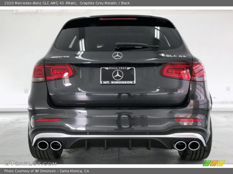 Graphite Grey Metallic / Black 2020 Mercedes-Benz GLC AMG 43 4Matic