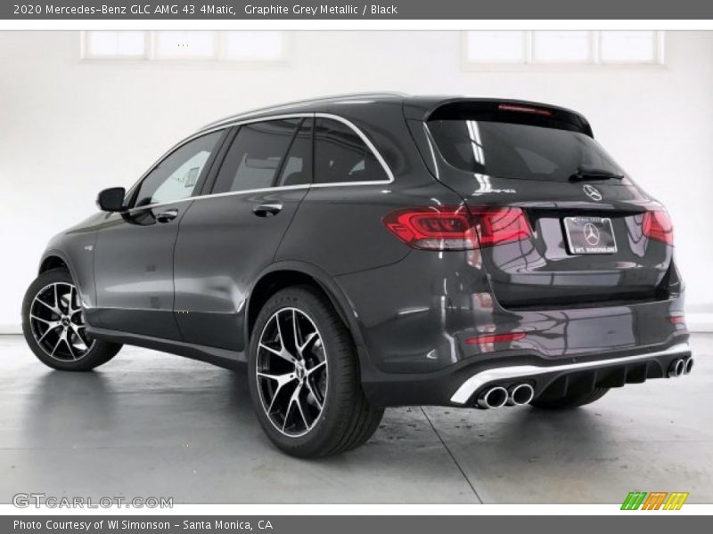 Graphite Grey Metallic / Black 2020 Mercedes-Benz GLC AMG 43 4Matic