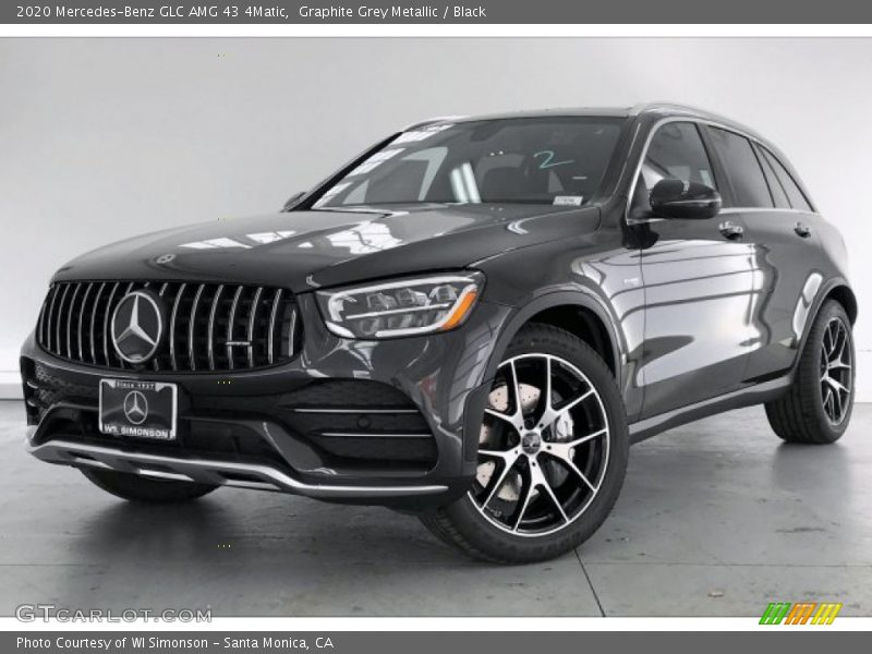 Graphite Grey Metallic / Black 2020 Mercedes-Benz GLC AMG 43 4Matic