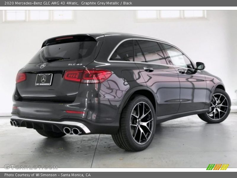 Graphite Grey Metallic / Black 2020 Mercedes-Benz GLC AMG 43 4Matic