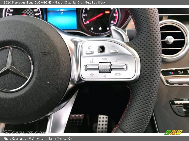 Graphite Grey Metallic / Black 2020 Mercedes-Benz GLC AMG 43 4Matic