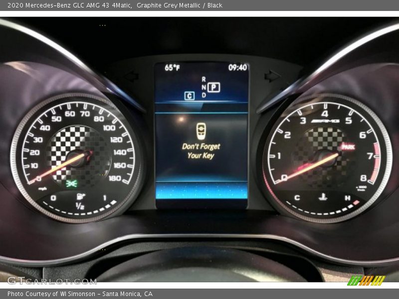 Graphite Grey Metallic / Black 2020 Mercedes-Benz GLC AMG 43 4Matic