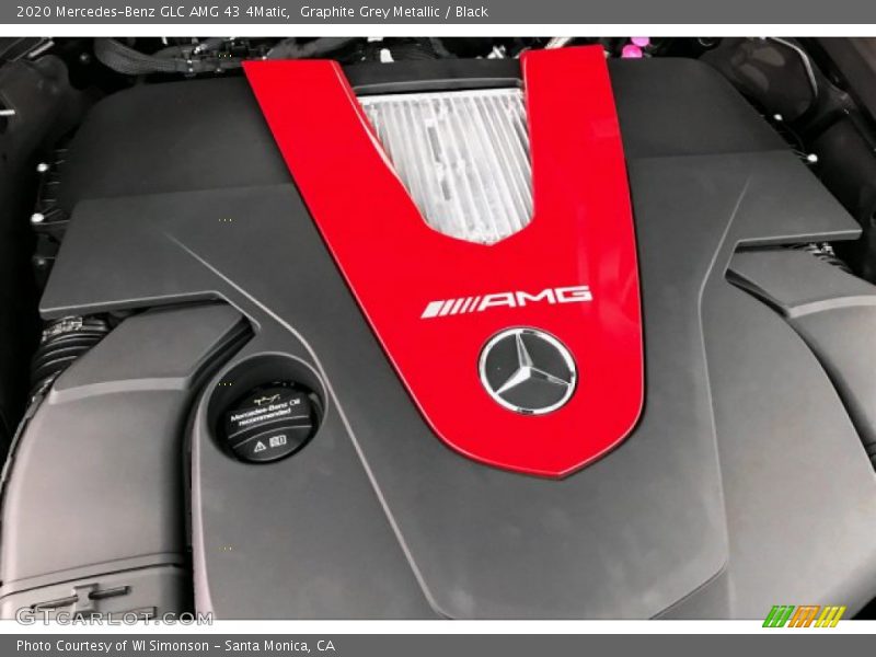 Graphite Grey Metallic / Black 2020 Mercedes-Benz GLC AMG 43 4Matic