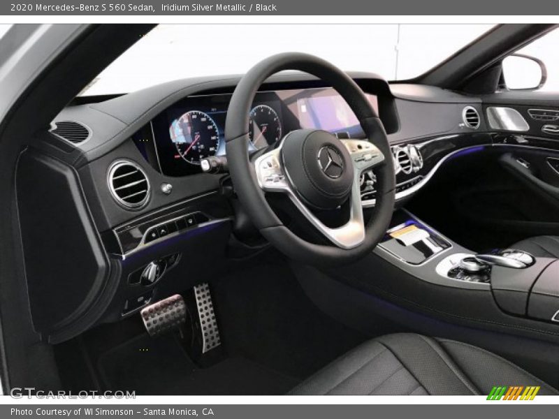 Iridium Silver Metallic / Black 2020 Mercedes-Benz S 560 Sedan