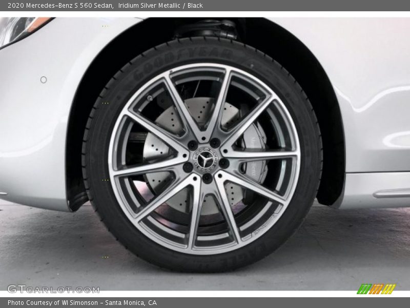 Iridium Silver Metallic / Black 2020 Mercedes-Benz S 560 Sedan