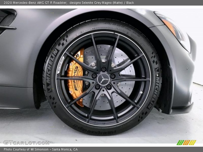 designo Selenite Grey Magno (Matte) / Black 2020 Mercedes-Benz AMG GT R Roadster