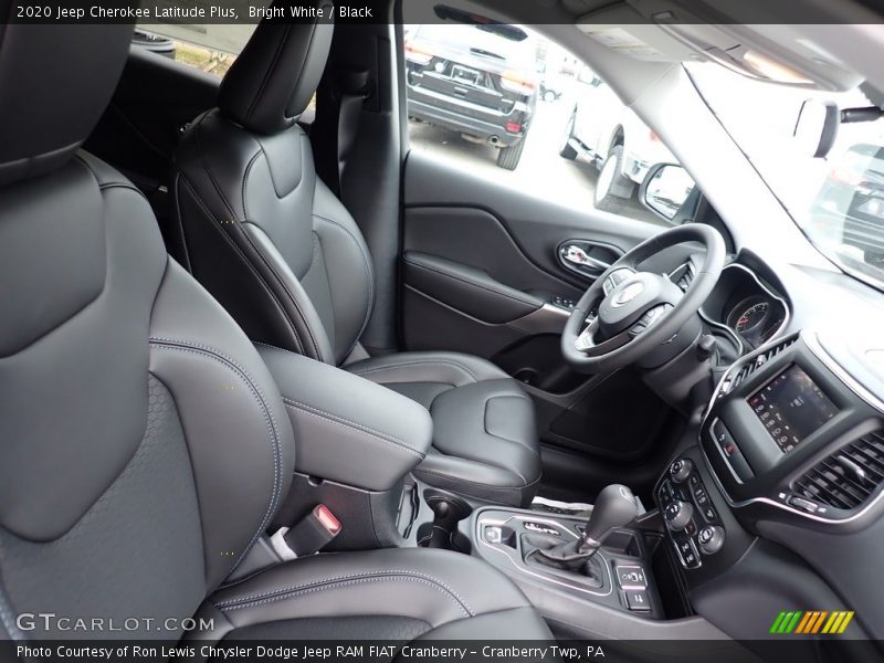 Bright White / Black 2020 Jeep Cherokee Latitude Plus