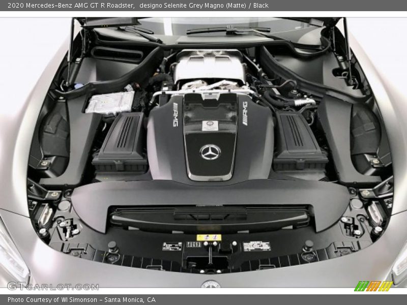 designo Selenite Grey Magno (Matte) / Black 2020 Mercedes-Benz AMG GT R Roadster