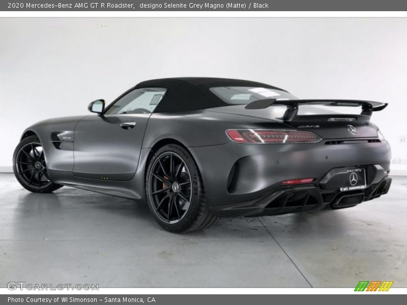 designo Selenite Grey Magno (Matte) / Black 2020 Mercedes-Benz AMG GT R Roadster