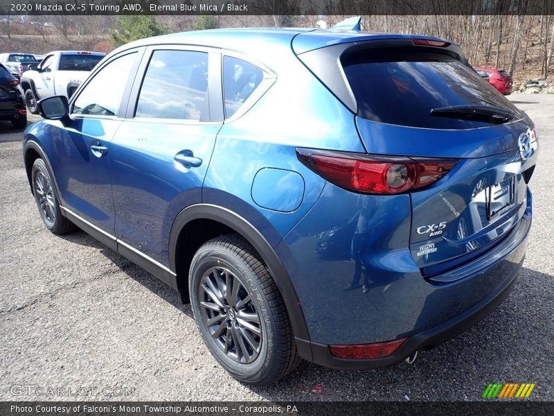 Eternal Blue Mica / Black 2020 Mazda CX-5 Touring AWD